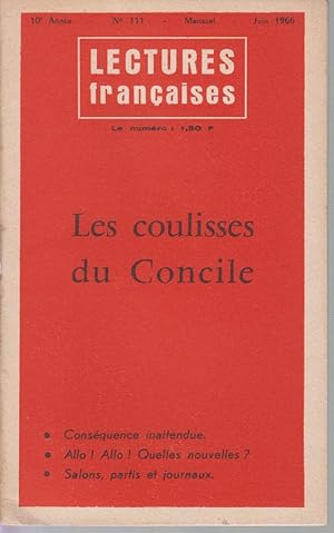 Seller image for Les coulisses du Concile - Consquence inattendue - Allo ! Allo ! Quelles nouvelles - Salons, partis et journaux. for sale by CANO