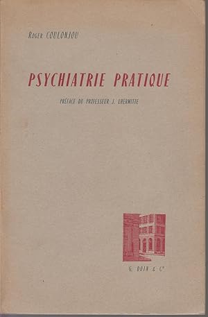 Bild des Verkufers fr PSYCHIATRIE PRATIQUE zum Verkauf von CANO