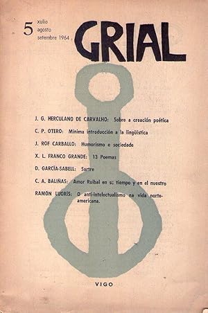 GRIAL - No. 5 - Xulio, agosto, setembre 1964