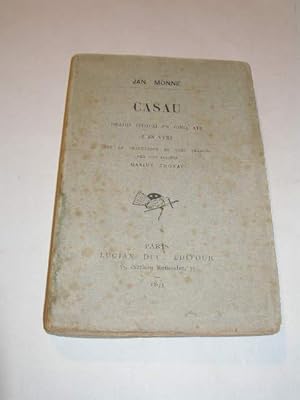 CASAU DRAMO ISTOURI EN CINQ ATE E EN VERS