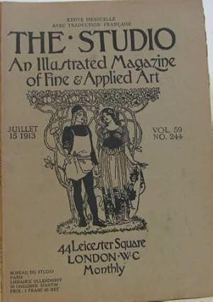 Imagen del vendedor de The studio an illustrated magazine of fine & applied art vol.59 n244 15 juillet 1913 a la venta por crealivres