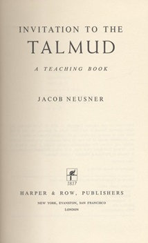 Immagine del venditore per INVITATION TO THE TALMUD; A TEACHING BOOK venduto da Dan Wyman Books, LLC