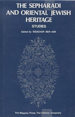 Immagine del venditore per The Sepharadi and Oriental Jewish Heritage: Studies venduto da Dan Wyman Books, LLC