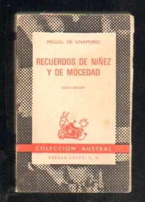 Imagen del vendedor de RECUERDOS DE NIEZ Y DE MOCEDAD. a la venta por Librera Raimundo