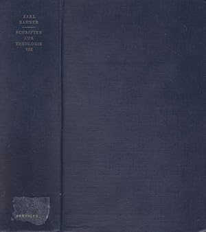 Schriften zur Theologie, Bd. 8 / Karl Rahner