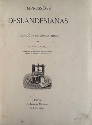Seller image for IMPRESSES DESLANDESIANAS. for sale by Livraria Castro e Silva