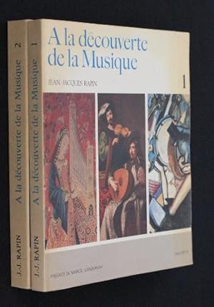 Imagen del vendedor de A la dcouverte de la musique (2 volumes) a la venta por Abraxas-libris