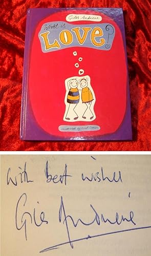 What is Love ? - Purple Ronnie - HAND SIGNED ON TITLE PAGE