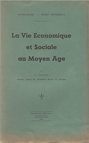 La vie économique et sociale au Moyen Age