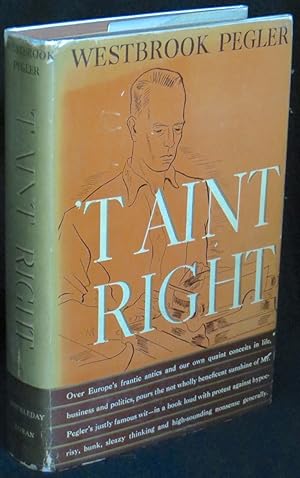 Imagen del vendedor de T Aint Right a la venta por Washington Square Autographed Books