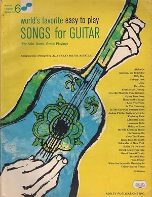 World's Favorite Easy to Play Songs for Guitar