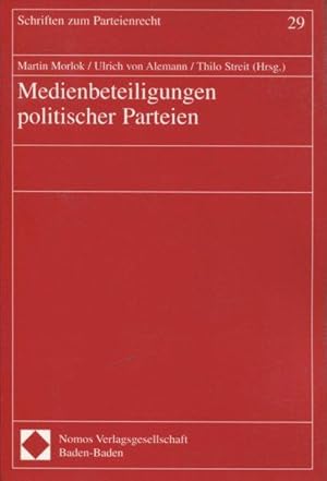 Seller image for Medienbeteiligungen politischer Parteien. for sale by Antiquariat am Flughafen