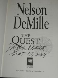 Seller image for THE QUEST: SIGNED & DATED US UNCORRECTED PROOF for sale by Books for Collectors