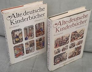 Alte deutsche Kinderbücher. Bibliographie 1507-1851; 1851- 1900. Zugleich Bestandsverzeichnis der...