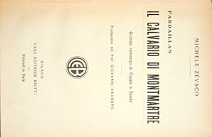Bild des Verkufers fr Pardaillan - Il calvario di Montmartre zum Verkauf von Antica Libreria Srl