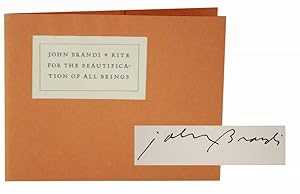 Bild des Verkufers fr Rite for the Beautification of All Beings (Signed Limited Edition) zum Verkauf von Jeff Hirsch Books, ABAA