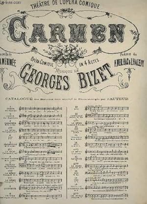 carmen opera parole carmen opera parole