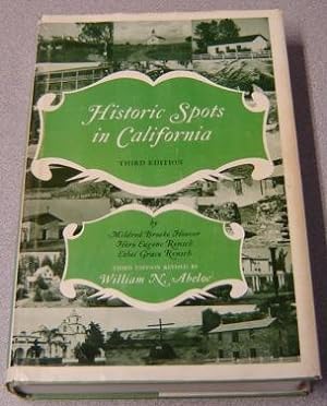Seller image for Historic Spots In California, Third Edition for sale by Books of Paradise