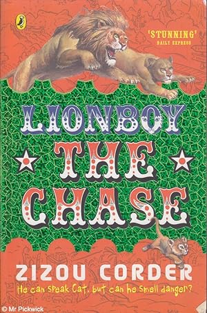 Seller image for Lionboy: The Chase for sale by Mr Pickwick's Fine Old Books