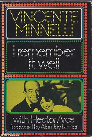 Seller image for I Remember it Well for sale by Mr Pickwick's Fine Old Books