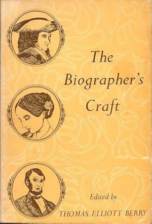 Seller image for THE BIOGRAPHER'S CRAFT for sale by Grandmahawk's Eyrie