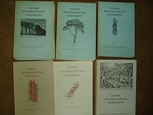 Dansk Dendrologisk Årsskrift, Bind 1 - XIII [1950-1995] [Lacking 5 volumes for this period]