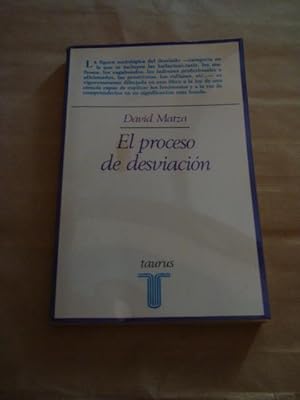 Seller image for El proceso de desviacin for sale by Llibres Capra