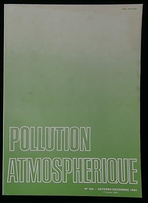 Immagine del venditore per POLLUTION ATMOSPHERIQUE. venduto da Librairie Franck LAUNAI