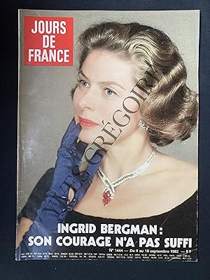 JOURS DE FRANCE-N°1444-DU 4 OCTOBRE AU 10 SEPTEMBRE 1982