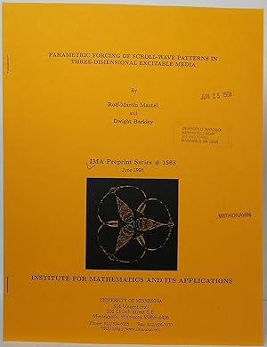 Seller image for Parametric Forcing of Scroll-Wave Patterns in Three-Dimensional Excitable Media (IMA Preprint Series #1568) for sale by Stephen Peterson, Bookseller