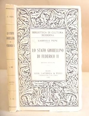 Bild des Verkufers fr Lo Stato Ghibellino Di Federico II zum Verkauf von Eastleach Books