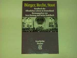 Bild des Verkufers fr Brger, Recht, Staat : Handbuch des ffentlichen Lebens in Deutschland. zum Verkauf von Der-Philo-soph