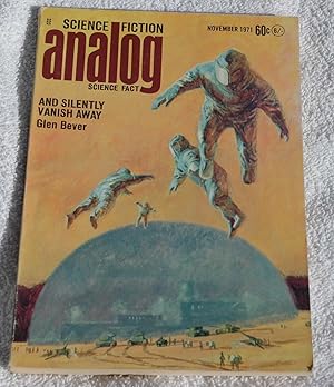 Imagen del vendedor de Analog Science Fact & Fiction November 1971 (Nov.) a la venta por Preferred Books