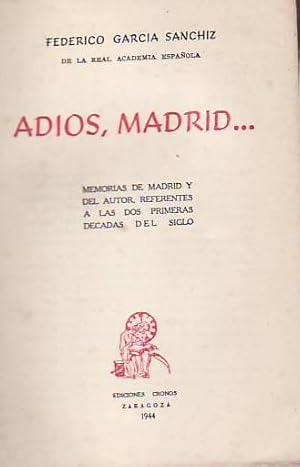 ADIOS, MADRID.