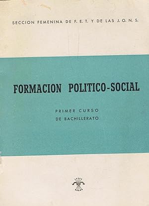 FORMACIÓN POLÍTICO ¿ SOCIAL.