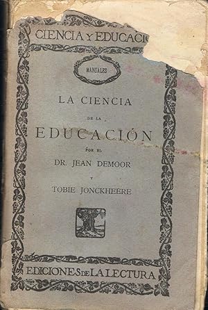 LA CIENCIA DE LA EDUCACIÓN.