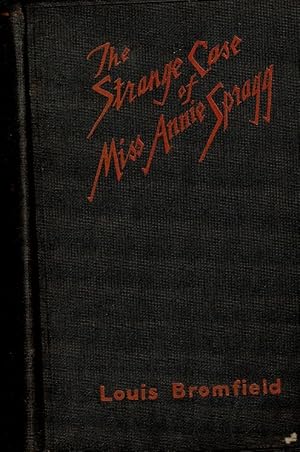 Seller image for THE STRANGE CASE OF MISS ANNIE SPRAGG for sale by Circle City Books