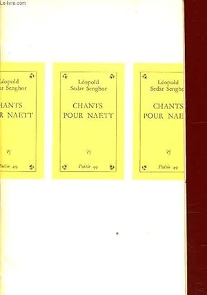 Bild des Verkufers fr CHANTS POUR NAETT zum Verkauf von Le-Livre