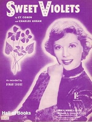 Seller image for Sweet Violets, recorded by Dinah Shore for sale by Hall of Books