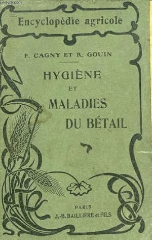 Seller image for HYGIENE ET MALADIES DU BETAIL for sale by Le-Livre