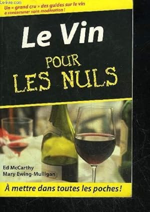 Imagen del vendedor de LE VIN POUR LES NULS a la venta por Le-Livre