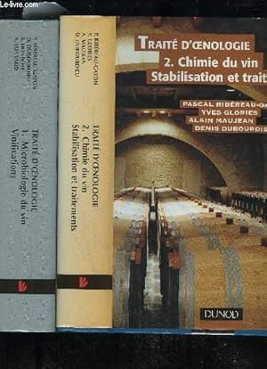 Bild des Verkufers fr TRAITE D'OENOLOGIE - TOME 1 ET 2 zum Verkauf von Le-Livre