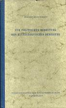 Bild des Verkufers fr Zur politischen Bedeutung der kluniazensischen Bewegung. zum Verkauf von Antiquariat Axel Kurta