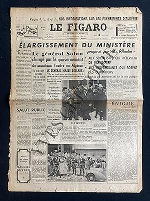 LE FIGARO-N°4257-JEUDI 15 MAI 1958
