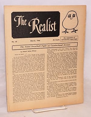 Imagen del vendedor de The realist: no. 66, April 1966 a la venta por Bolerium Books Inc.