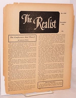 The Realist [no.63-B] December 1965