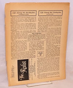 The Realist [no.63-A] November 1965