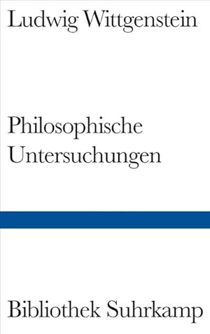 Immagine del venditore per Philosophische Untersuchungen venduto da BuchWeltWeit Ludwig Meier e.K.