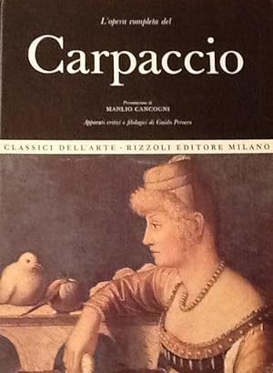 Bild des Verkufers fr L'Opera Completa del Carpaccio zum Verkauf von Artful Dodger Books