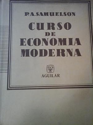 CURSO DE ECONOMÍA MODERNA- Una descripción analítica de la realidad económica)